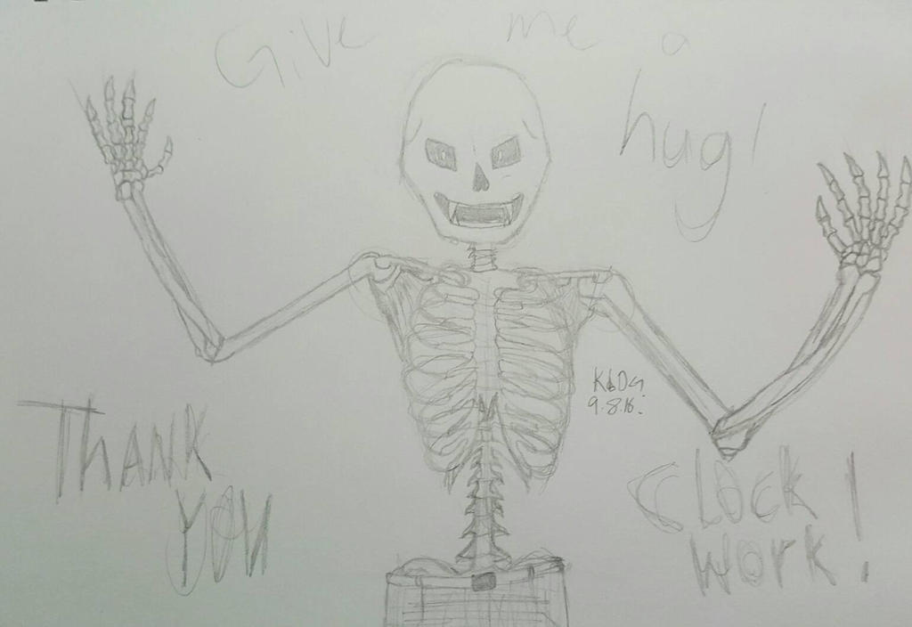 THANK YOU SKELETON by LillyRiddle on DeviantArt