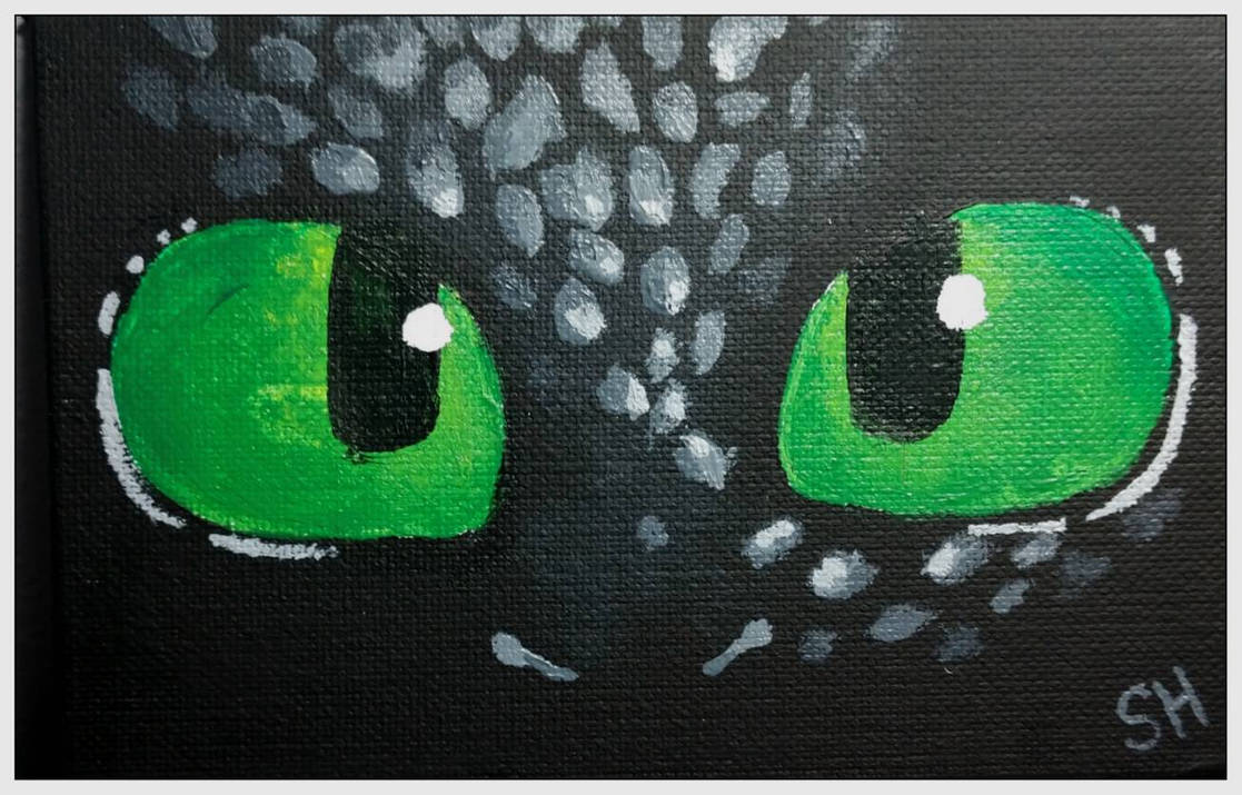 Toothless Painting by SparklyHorn on DeviantArt