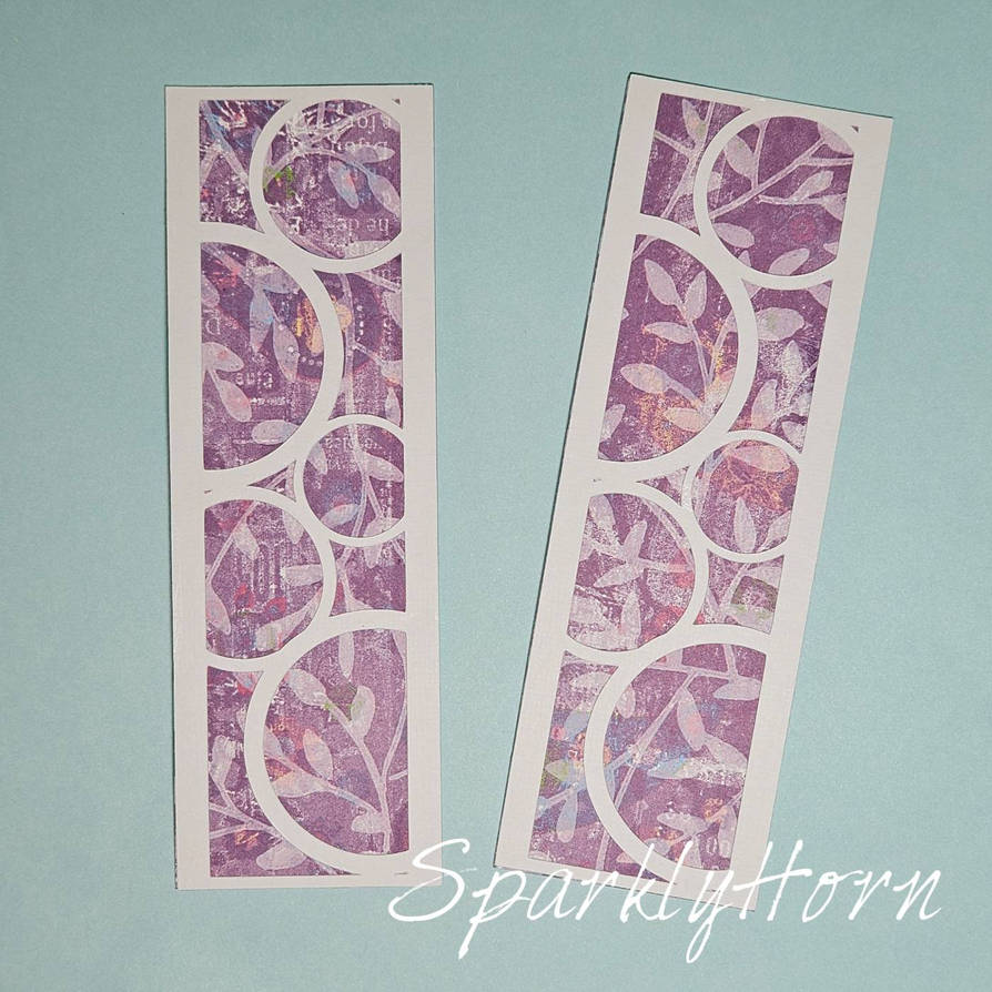 Abstract Bookmarks by SparklyHorn on DeviantArt