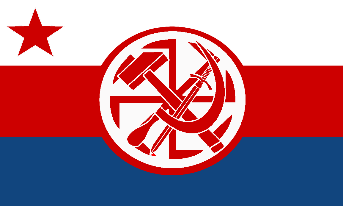 Intermarium Nazbol Flag by nazboljucheist on DeviantArt