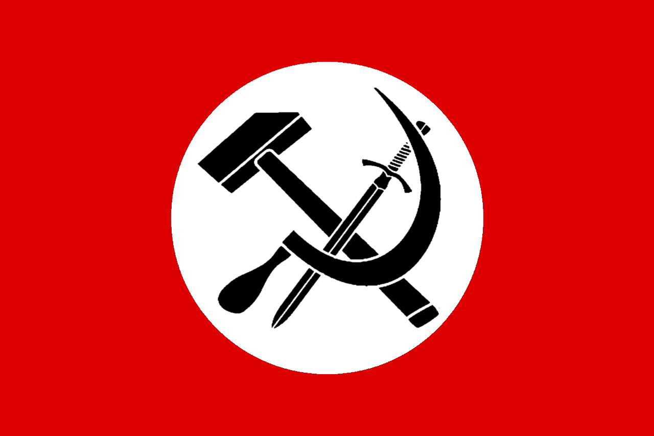 nazbol flag by nazboljucheist on DeviantArt