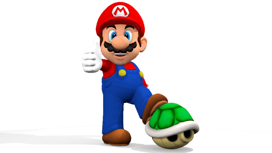 Mario 3d Render by shadowunic on DeviantArt