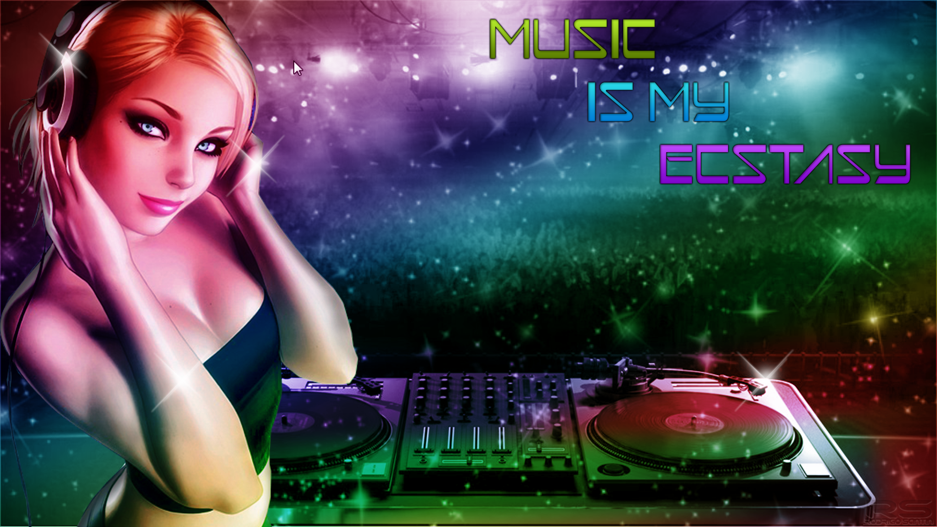 Music Is My Ecstasy Wallpaper by shadowunic on DeviantArt