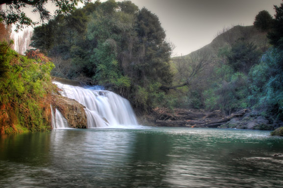 Maraetotara falls New Zealand