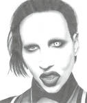 Marilyn Manson by littlemeli