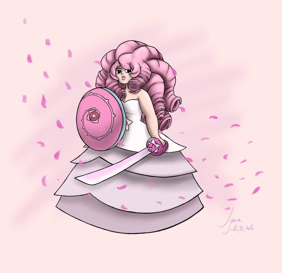 Rose Quartz of the Crystal Gems