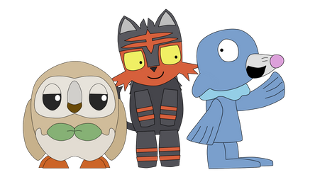 Generation 7 Starters