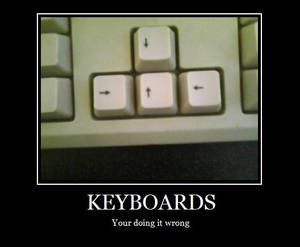 Keyboard Demotivational Poster