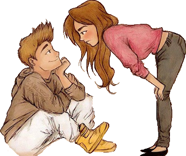 Dibujo Justin y Selena 4