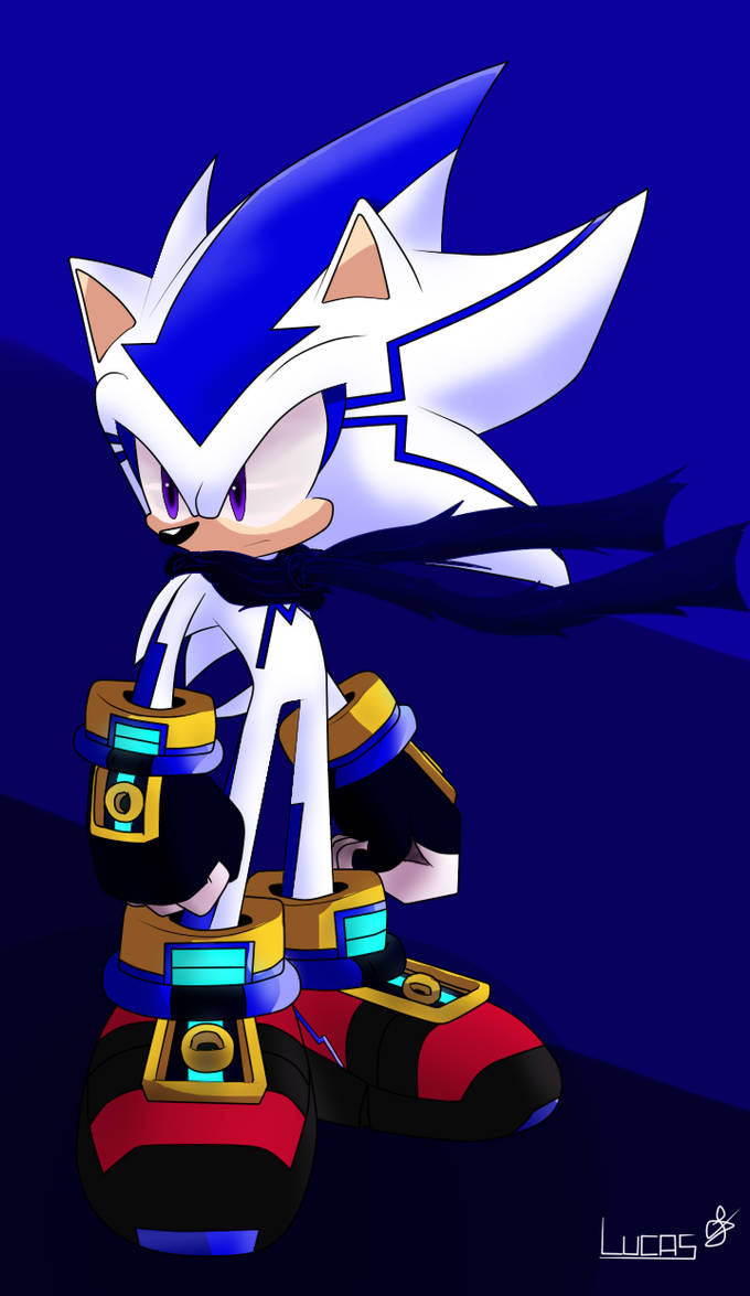 Sonic OC - Shorron the Hedgehog -Futuristic Design by LucasDmgsShorron ...
