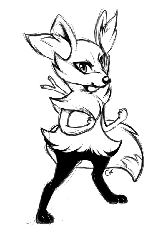 Braixen sketch