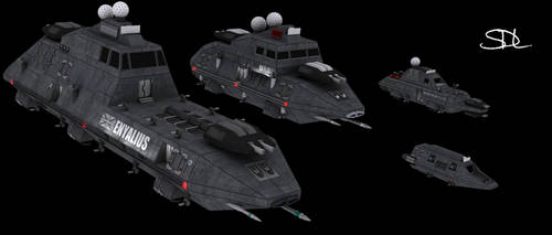 British Stargate Fleet  WIP 1