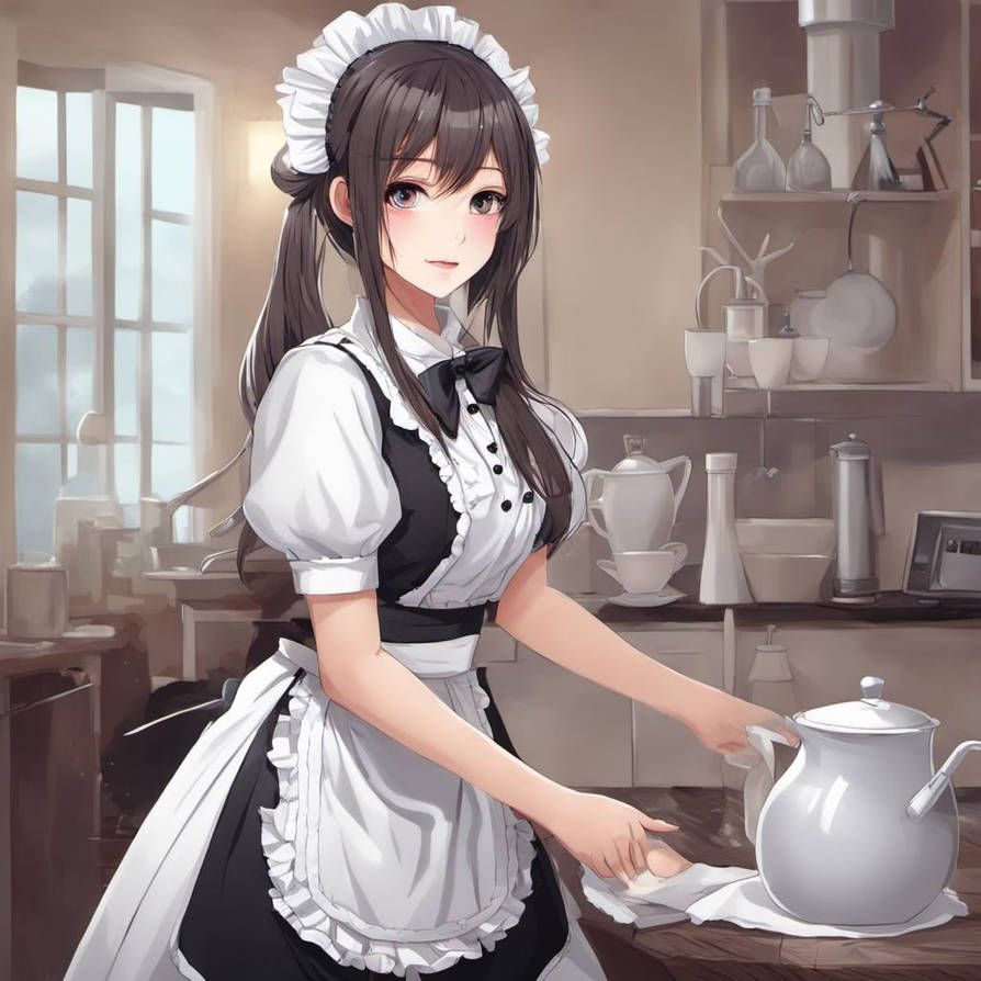 Beautiful Girl Maid By Sonousai On DeviantArt beautiful-girl-maid-by-sonousai-on-deviantart