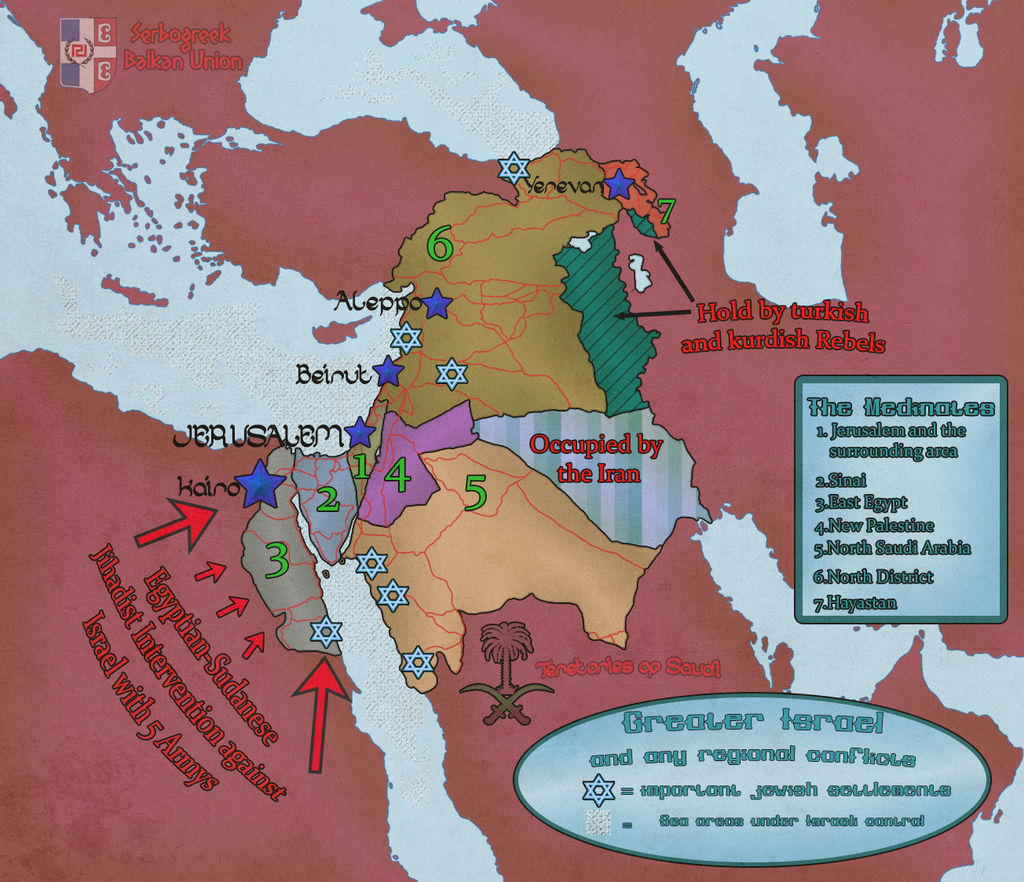 Greater Israel by JonasGraf on DeviantArt