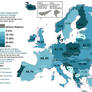 Homogeneity of different european states