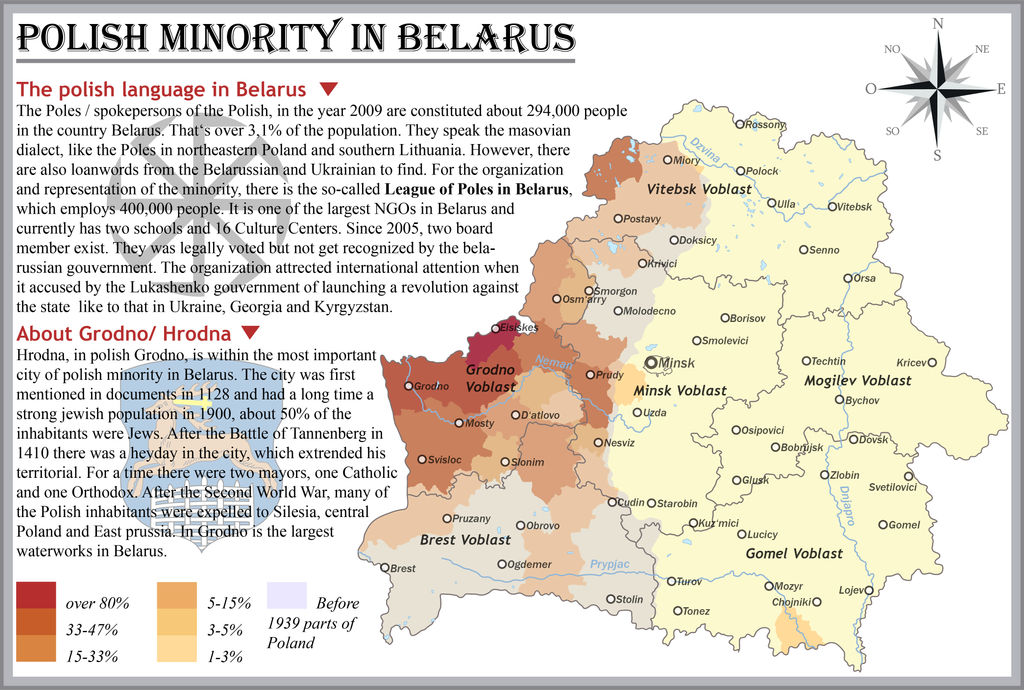 Polish minority in Belarus by IasonKeltenkreuzler