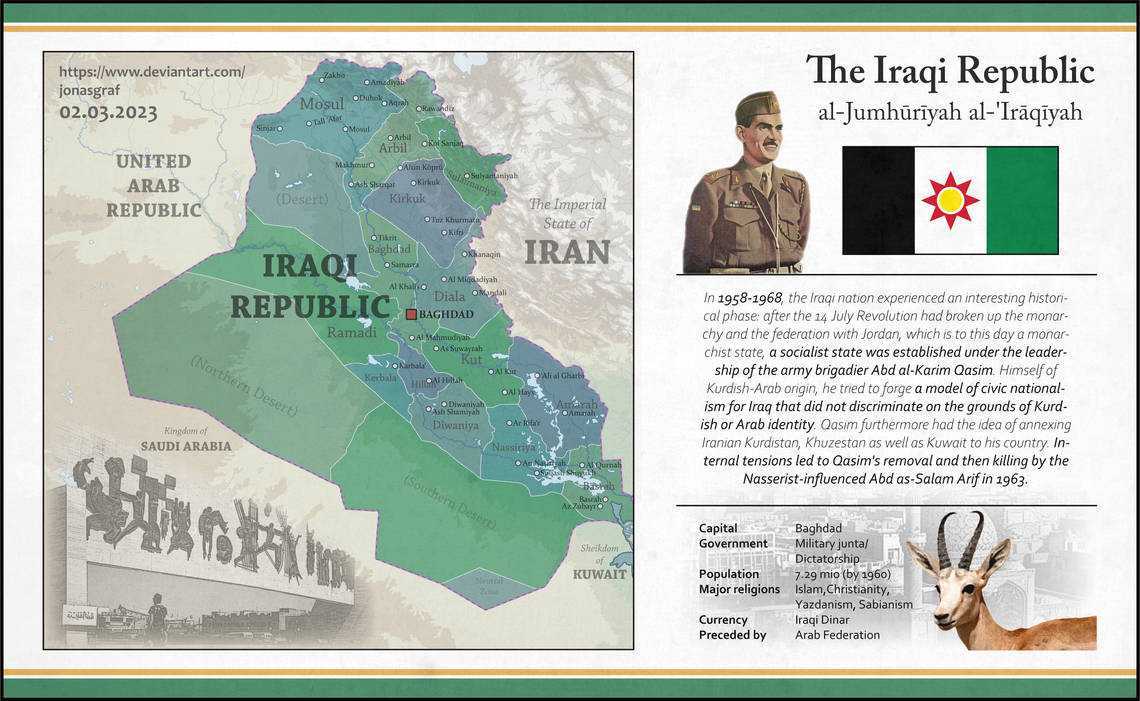 First Iraqi Republic by JonasGraf on DeviantArt