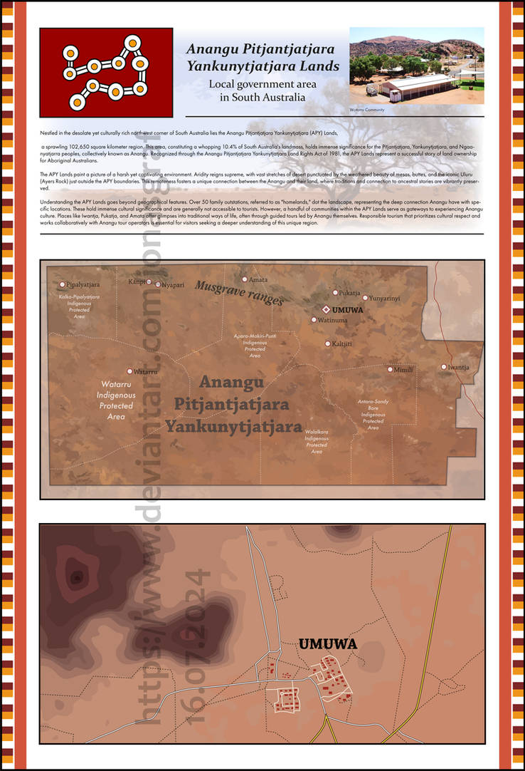 Apy Map APY Lands, South Australia by JasonCartography on DeviantArt