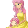 Fluttershy and her mom