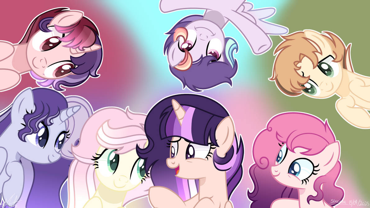 Mlp Rd Mane MLP Mane 7^^ by oyen667 on DeviantArt