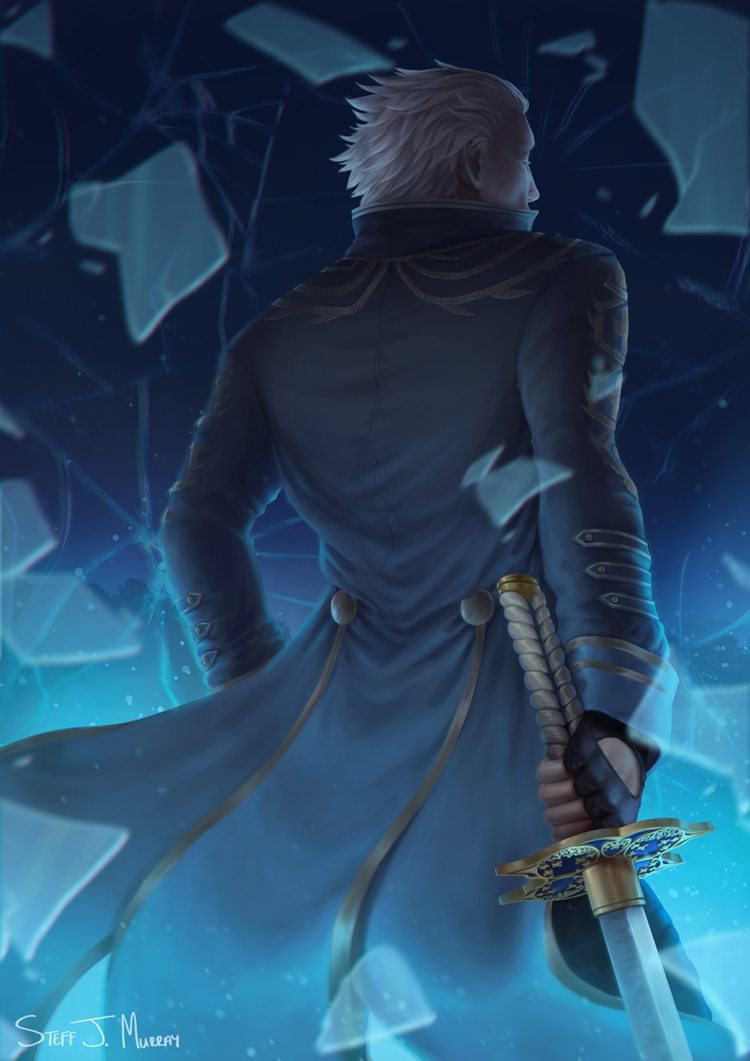 Vergil Fanart by ChrisRavart on DeviantArt