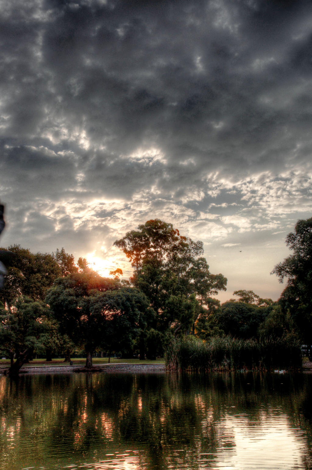 Sunset in Buenos aires I (Planetarium Palermo) HDR