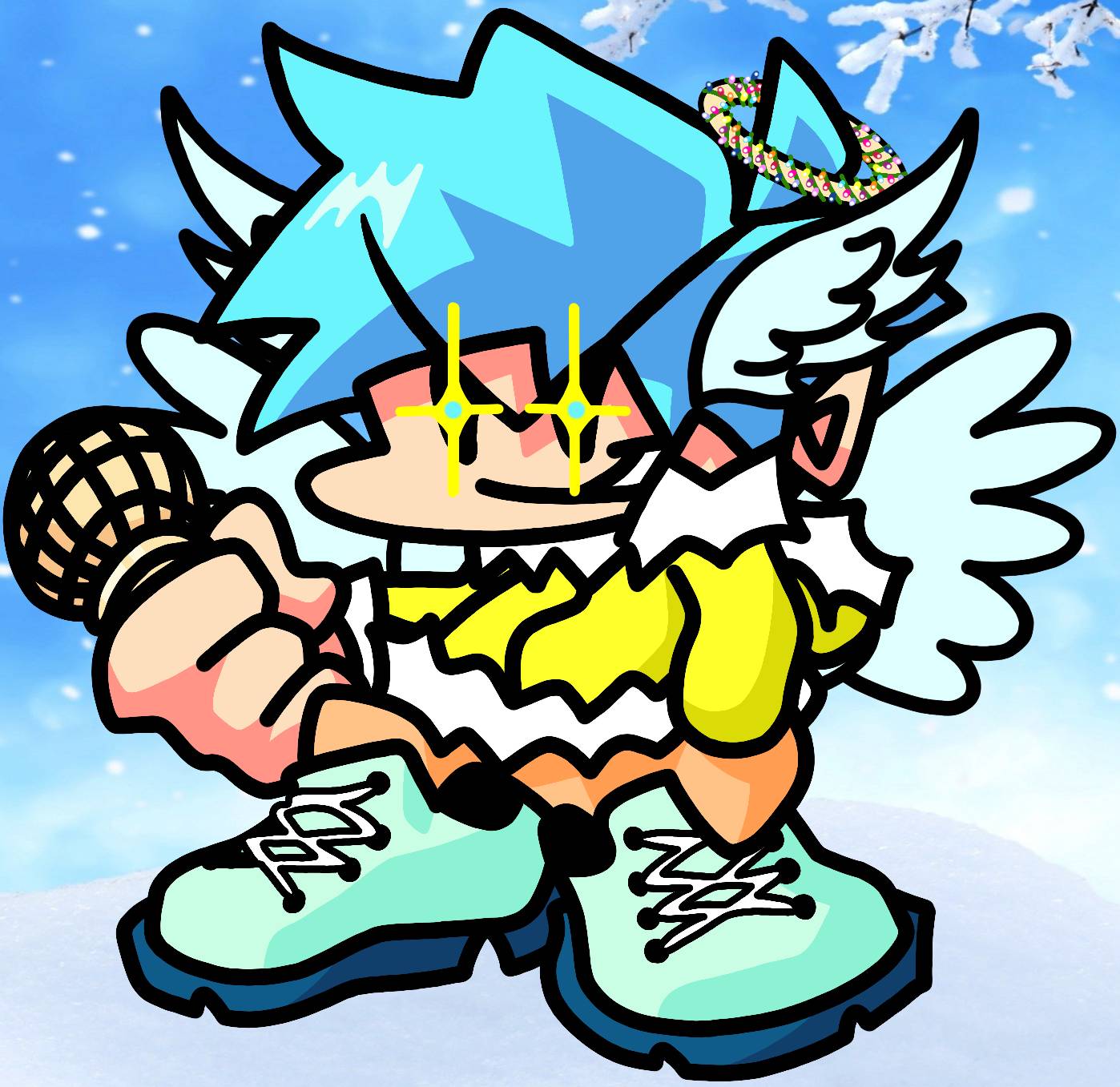 Angel Fnf Mod Fnf angel bf week 5 by Nastyafnf on DeviantArt