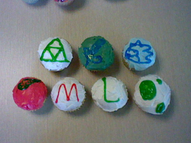 Video game cupcakes