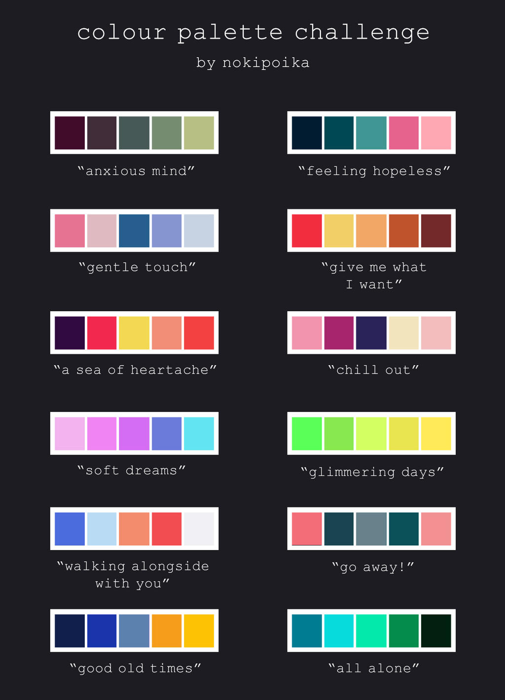 Color Palette Challenge Poses Color Palette Challenge: Lemmy Koopa