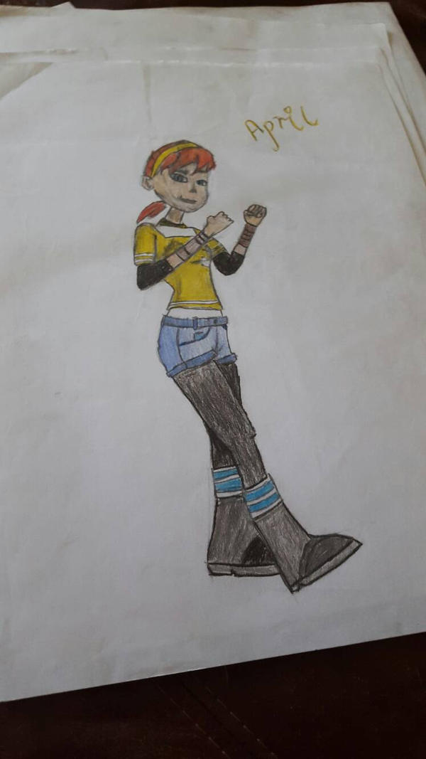 April Drawing by SpartaBlaze on DeviantArt
