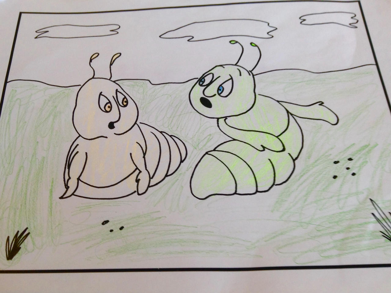 Hermie A Common Caterpillar Coloring Page 6 By Katwatkins On Deviantart Hermie A Common Caterpillar Coloring Page 6 By Katwatkins On Deviantart