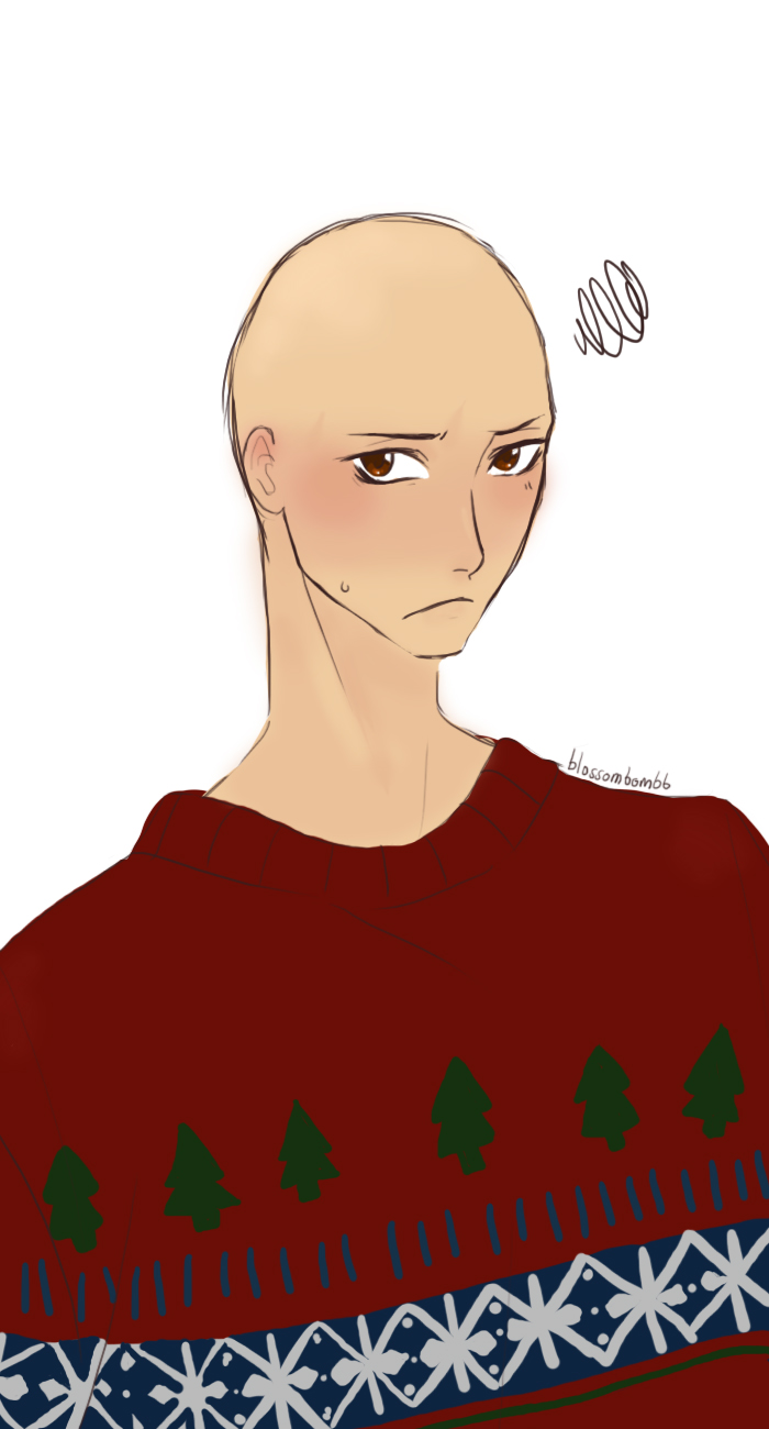 one punch man: ugly sweater