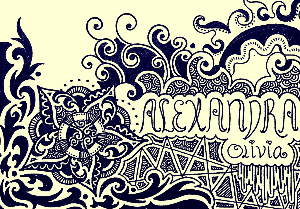 Modern Abstract Names Abstract Name Card Design by MilkySweets on DeviantArt
