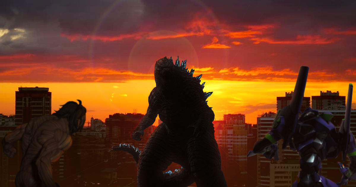 Rogue Titan and Eva-01 vs, Godzilla Legendary by UltimateDitto on ...