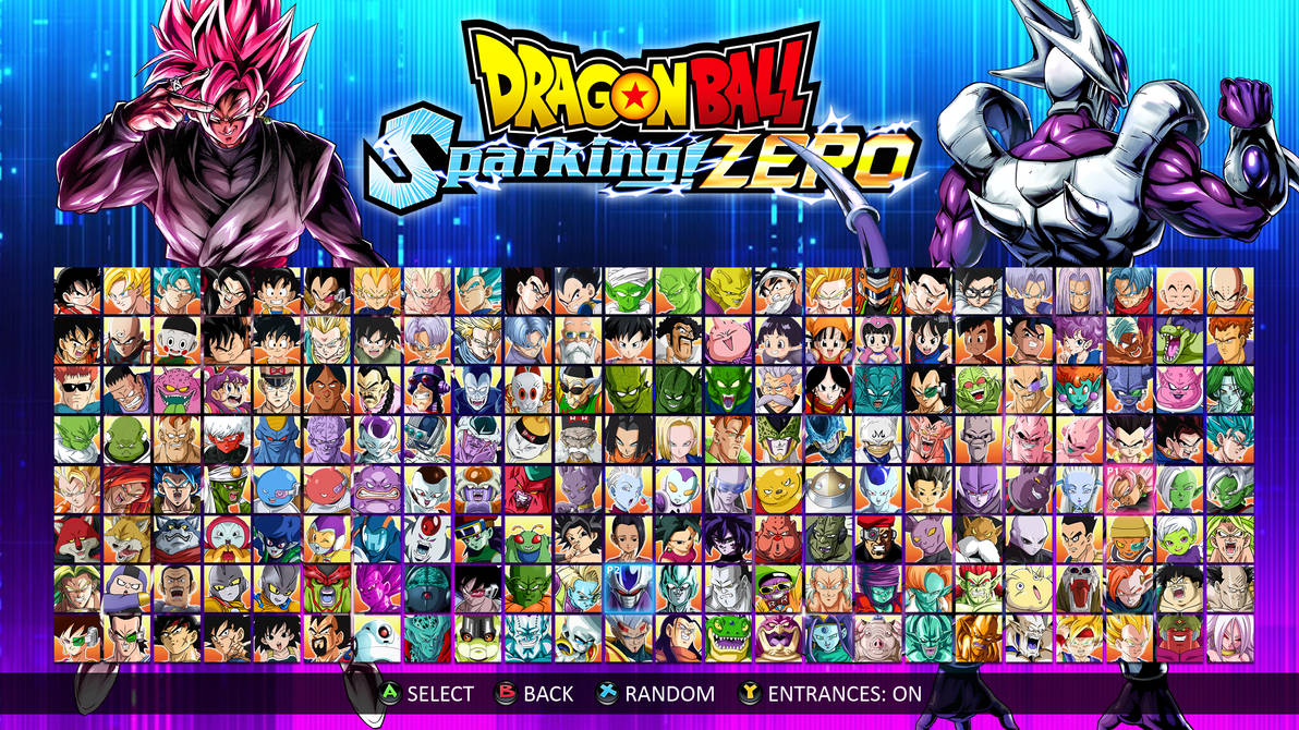 Liste Personnage Dragon Ball Sparking Zero www.deviantart.com