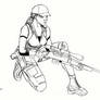Jill Valentine Line Work