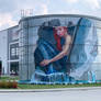 3d Mural Mermaid in Lodz