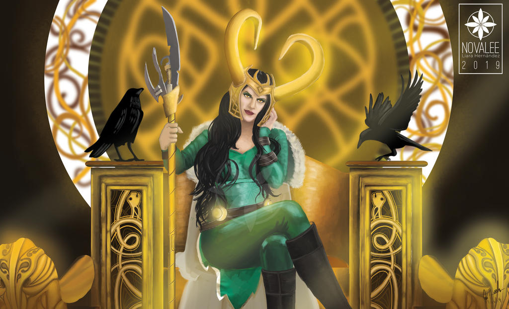 Lady Loki By Leecreppers On Deviantart