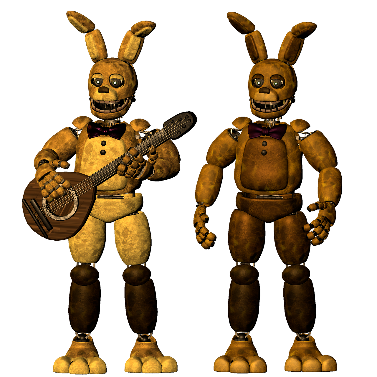 UFMP SpringBonnie Render by StylizedFnafpack on DeviantArt