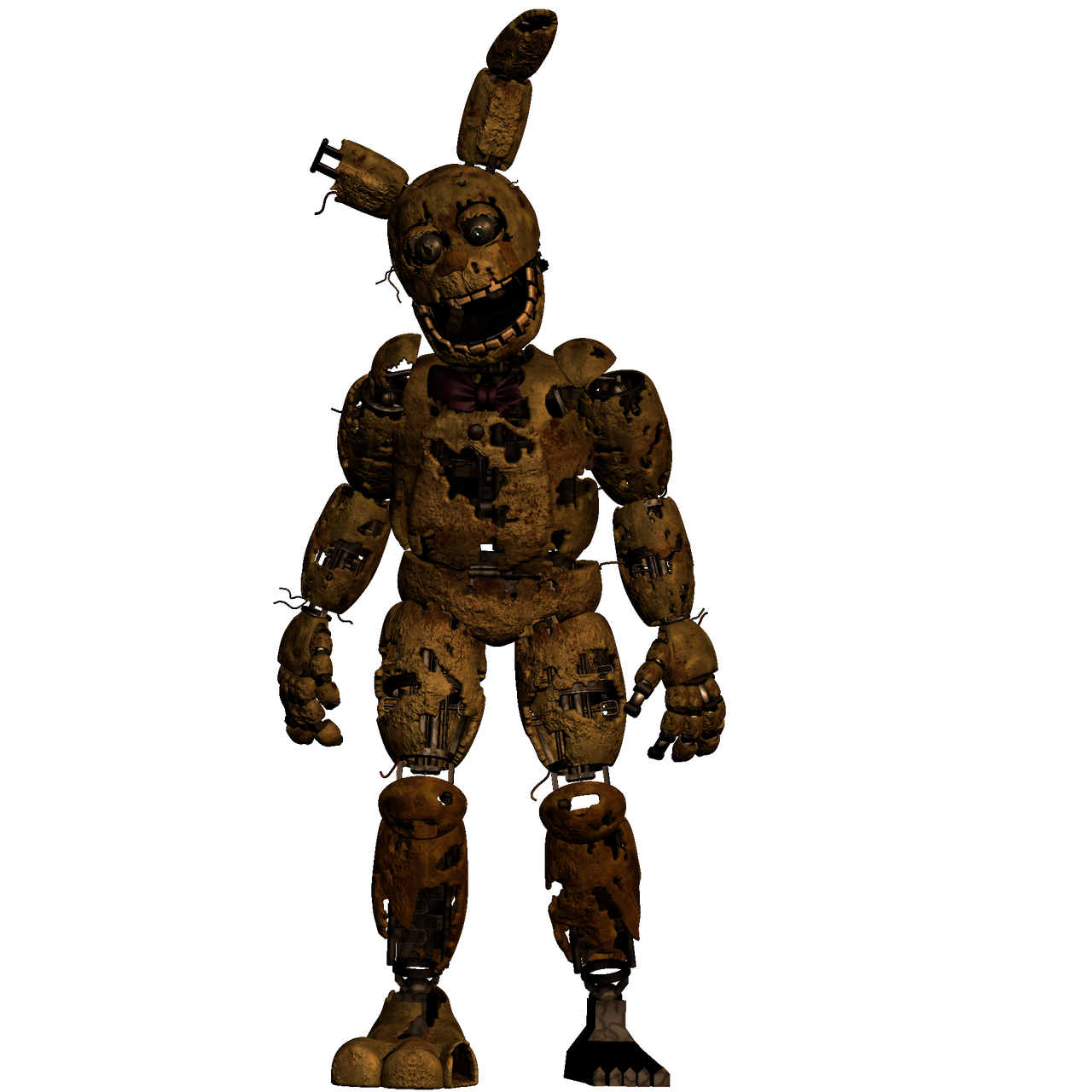 Rotten Spring UFMP Rotten SpringBonnie by StylizedFnafpack on DeviantArt