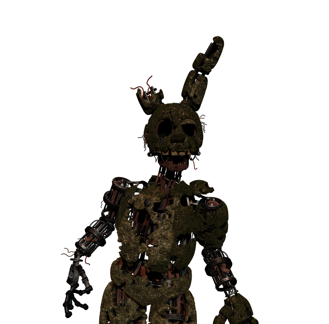 Ignited Springtrap Ignited UFMP Springtrap by StylizedFnafpack on DeviantArt