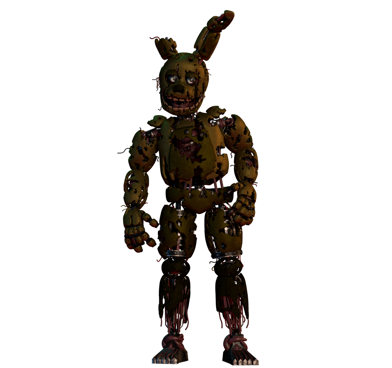 UFMP SpringTrap Render by StylizedFnafpack on DeviantArt