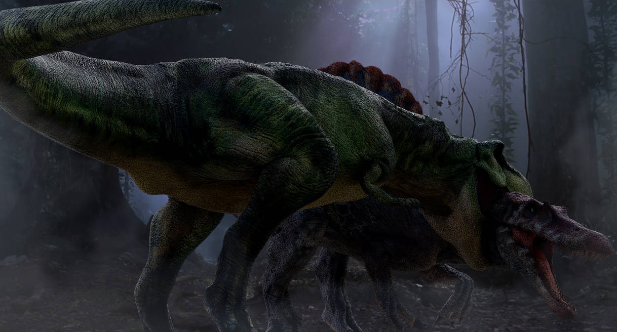 Spinosaurus Vs T Rex Jurassic Park 3 Jurassic Park 3 Spinosaurus Vs T-Rex by StylizedFnafpack on DeviantArt
