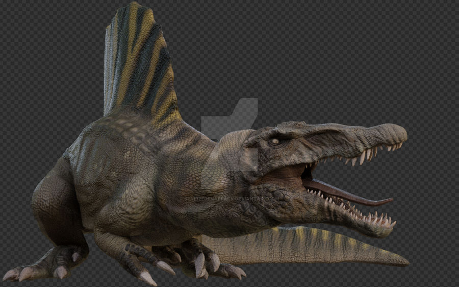 Deviantart Jurassic World Spinosaurus Fanart: T Rex🤝Spinosaurus Vs