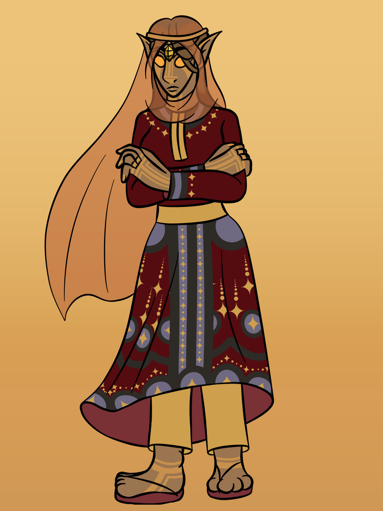 Desert Elf by SuburbanWitchArt on DeviantArt