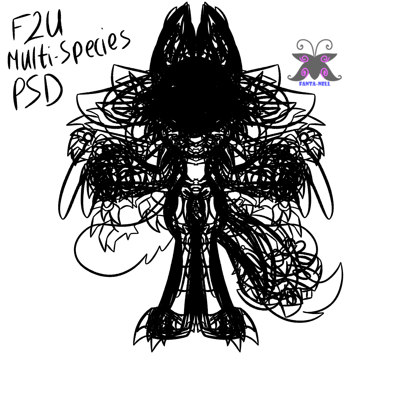 F2U multispecies pack bases PSD by Fanta-Nell on DeviantArt