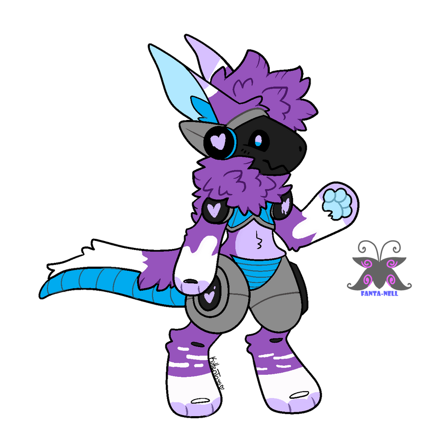 Protogen adopt closed by LockyNell on DeviantArt