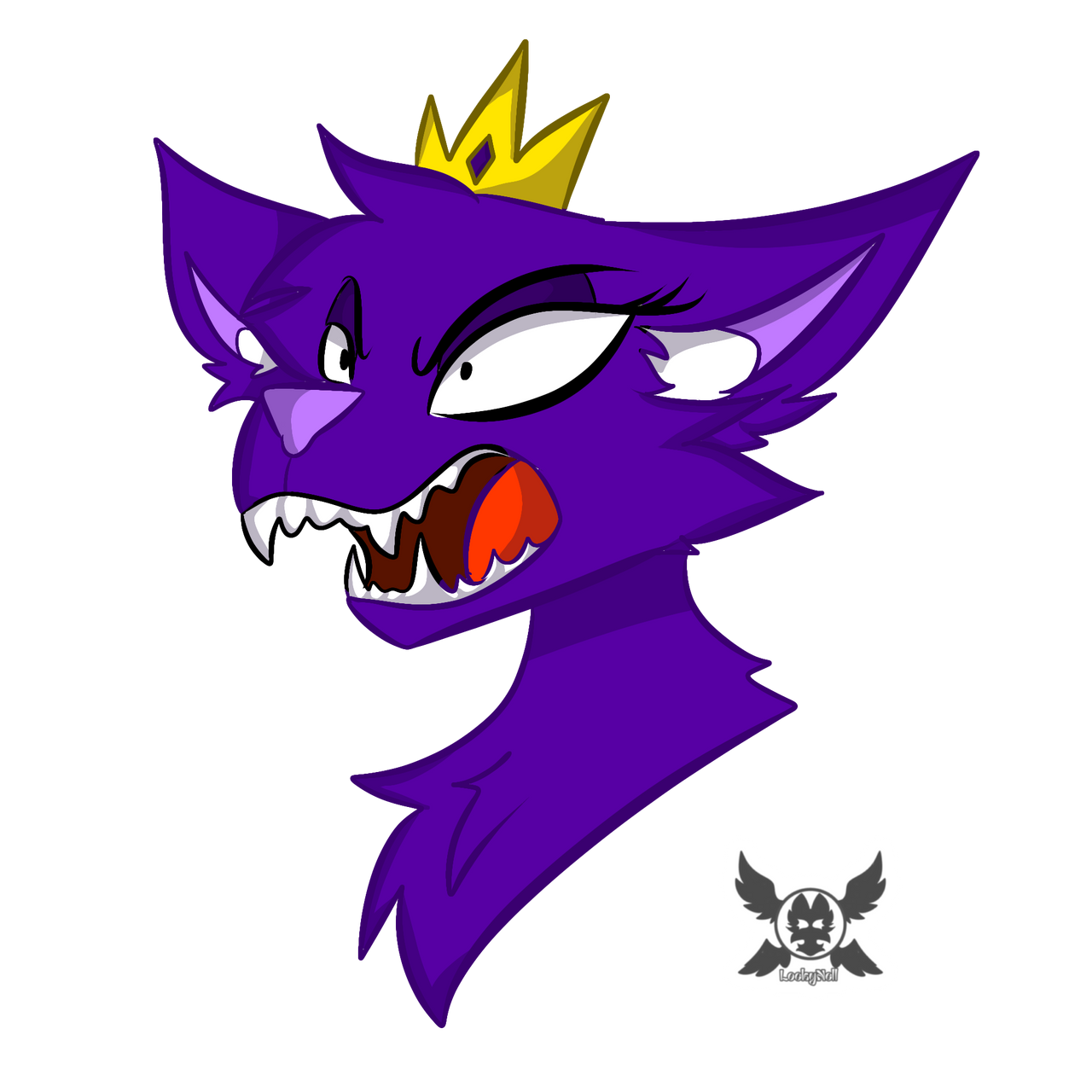 Angry queen bouncelia by LockyNell on DeviantArt