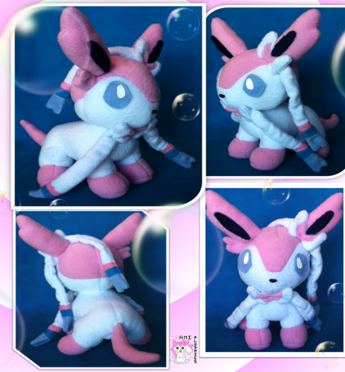 Chibi Standing Sylveon/Ninfia