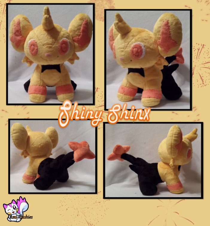 Minky Shiny Shinx Plushie :Sold: